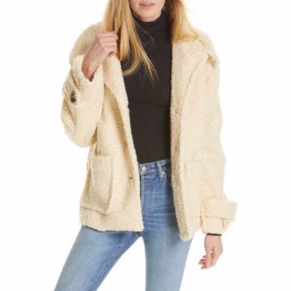 cozy teddy jacket